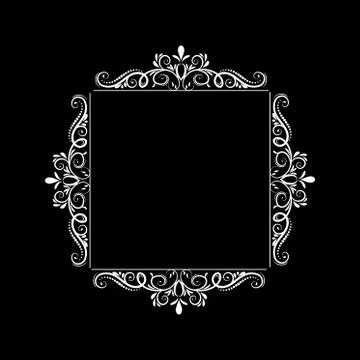 Vintage baroque frame Stock-Illustration