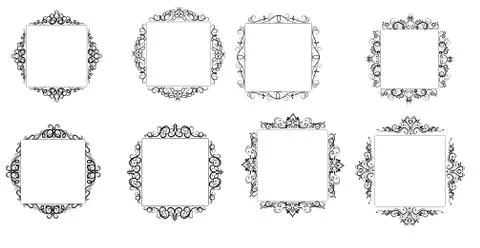 Vintage baroque frame Stock-Illustration