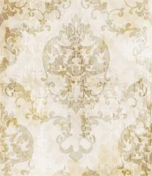 Vintage Baroque pattern background Vector. Ornamented texture luxury designs. 스톡 일러스트