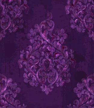 Vintage baroque pattern Vector. Imperial Beautiful ornament decor. Royal luxu イラスト素材