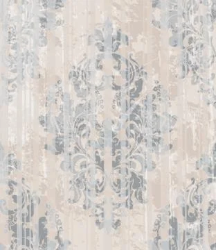 Vintage Baroque Victorian pattern Vector. Floral ornament decoration. Leaf sc 스톡 일러스트