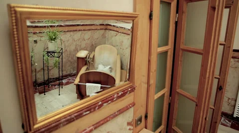 Vintage Bathroom Stock Footage 36052153