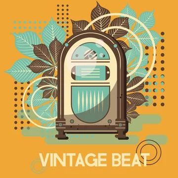Vintage Beat Stock Illustration