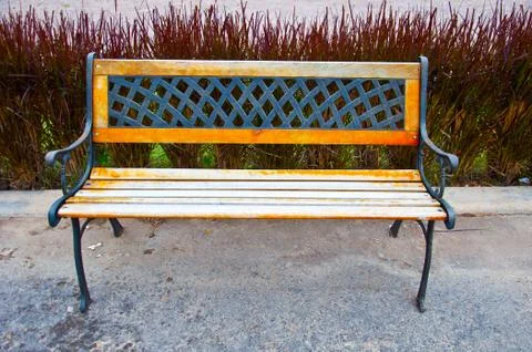 Vintage bench Stock Photos
