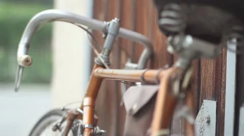 Vintage bicycle Video stock 11655135