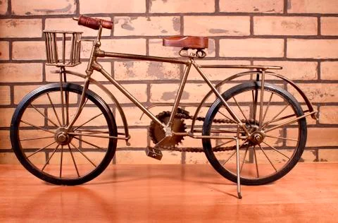 Vintage bicycle 库存照片