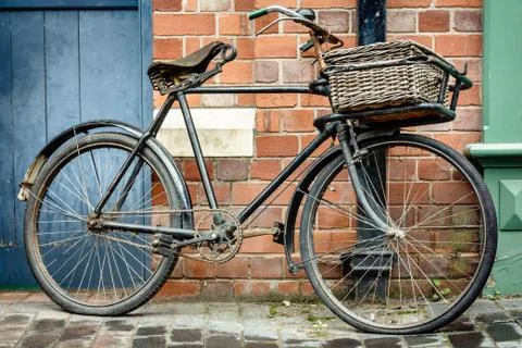 Vintage bicycle Stock Photos