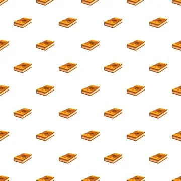 Vintage book seamless pattern for education background 스톡 일러스트