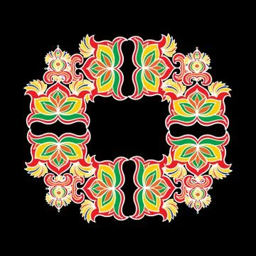 Vintage border frame イラスト素材