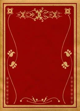 Vintage border Stock Illustration