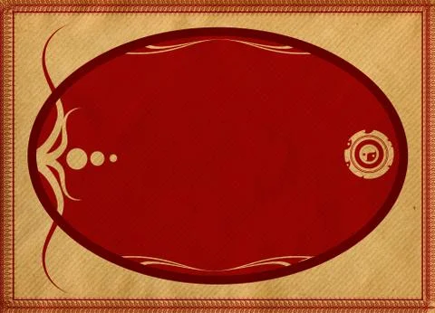Vintage border Stock Illustration