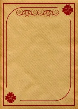 Vintage border Stock Illustration