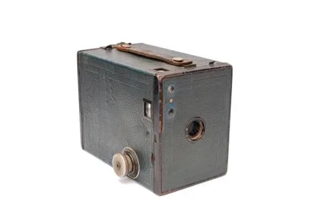 Vintage box camera Stock Photos