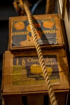 Vintage Boxes Stock Photos