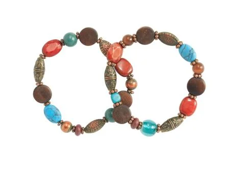 Vintage bracelets Stock Photos