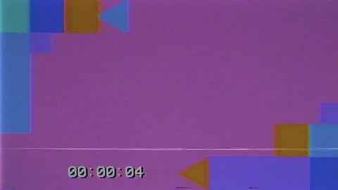Vintage Broadcast TV Counter Timecode in Beta tape from 80s Stock Footage 232441032