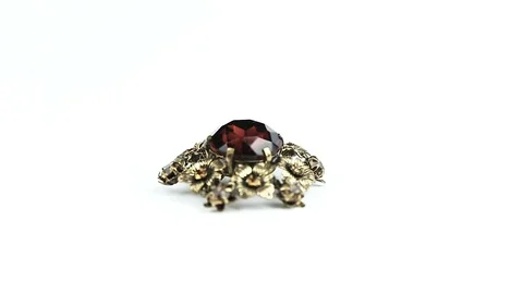 Vintage brooch 動画素材 86528690