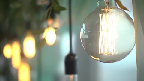 Vintage bulb Stock Footage 110844729
