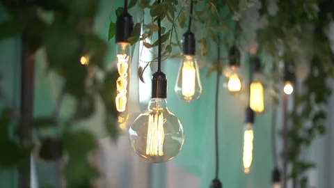 Vintage bulb Stock Footage 110845079