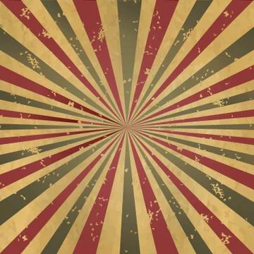 Vintage burst background Stock Illustration