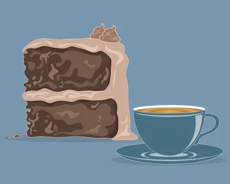 Vintage cake Stock Illustration