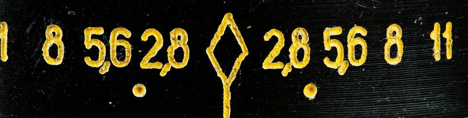 Vintage camera elements close-up Stock Photos