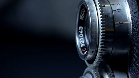 Vintage camera Stock Footage 98926176