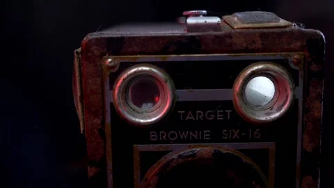 Vintage camera Stock Footage 144034596