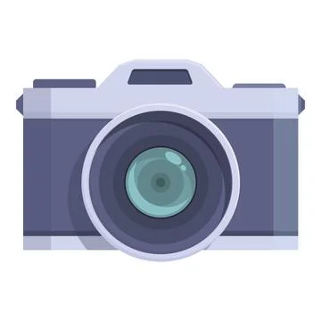 Vintage camera icon cartoon vector. Digital photo イラスト素材