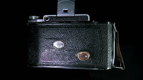 Vintage camera moment Stock Footage 100647334