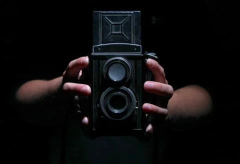 Vintage camera Stock Photos