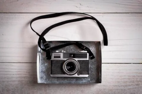 Vintage camera Stock Photos