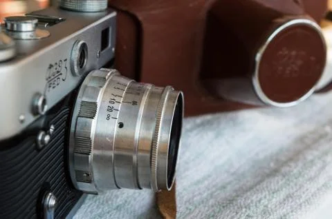 Vintage camera 写真素材