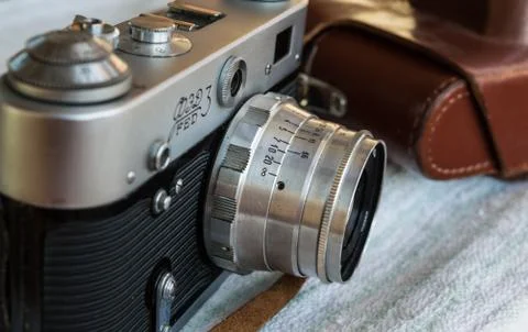 Vintage camera 写真素材