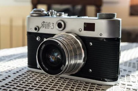 Vintage camera 写真素材