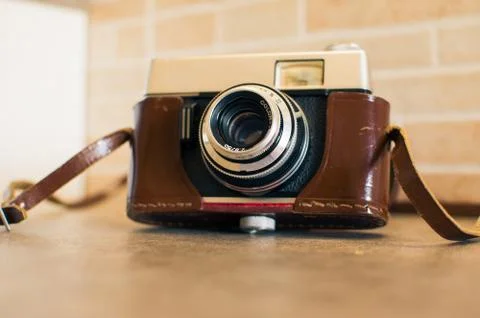 Vintage camera Stock Photos