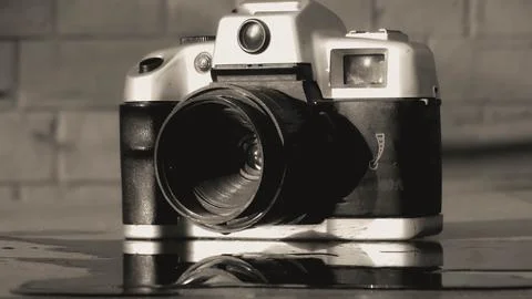 Vintage camera Stock Photos