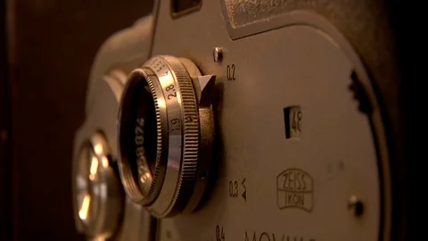 Vintage Camera Technology Stock Footage 108897776