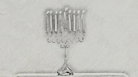 Vintage Candels Stock Footage 130942487