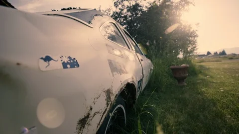 Vintage car Stock Footage 115438844