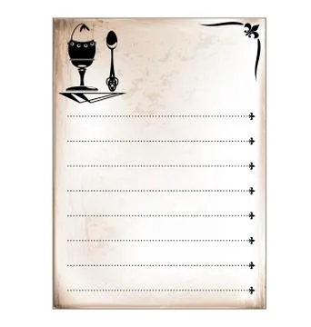 Vintage card egg Stock Illustration