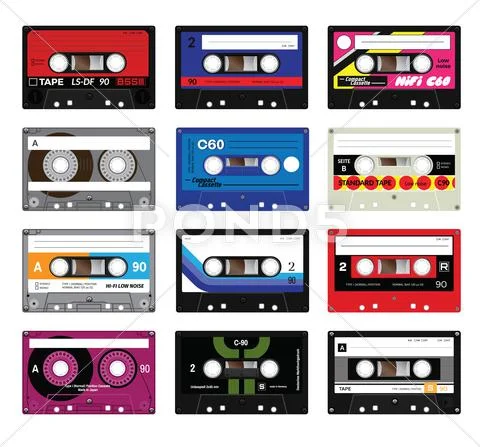 Vintage Cassette Tapes Vol 5