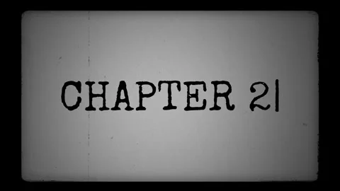 Vintage Chapter Title Cards with Blinking Typewriter Cursor Animation Vídeos de archivo 343694624