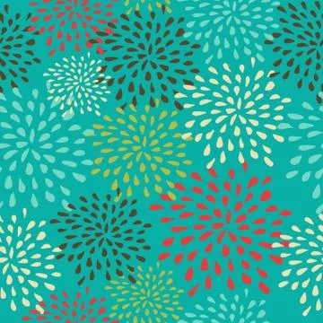 Vintage christmas elements seamless pattern background. eps10 file. イラスト素材