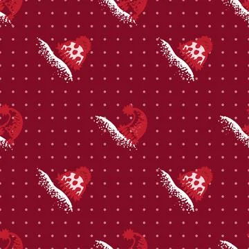 Vintage christmas pattern Stock-Illustration