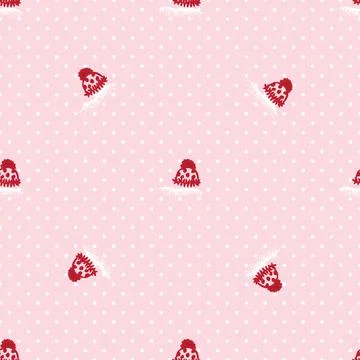 Vintage christmas pattern Stock Illustration