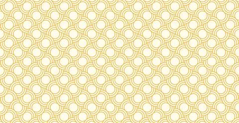 Vintage Circular Shape Golden Pattern Background Stock Illustration