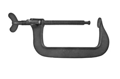 Vintage clamp Foto stock