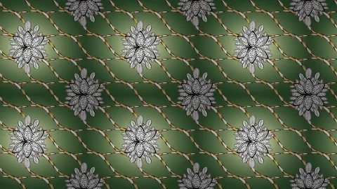 Vintage classic pattern Stock Footage 83744887