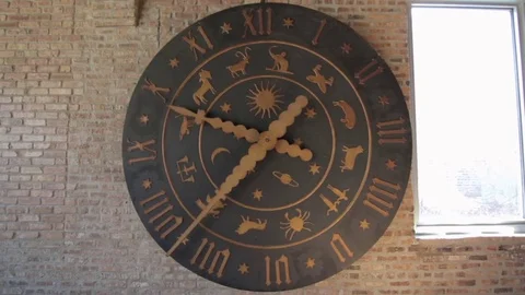 Vintage Clock 2 Stock Footage 79036436